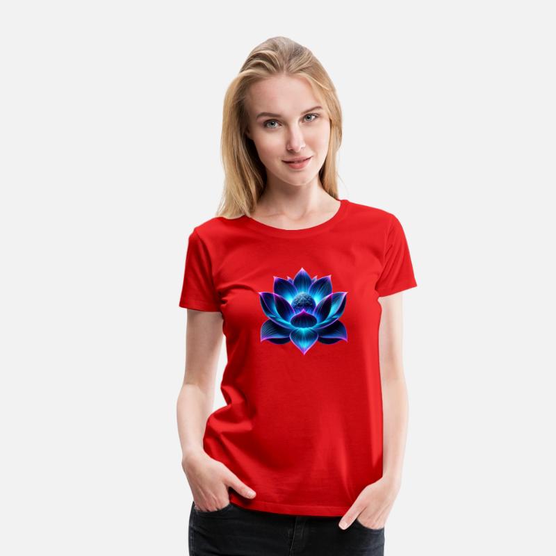 Neon Lotus Flower