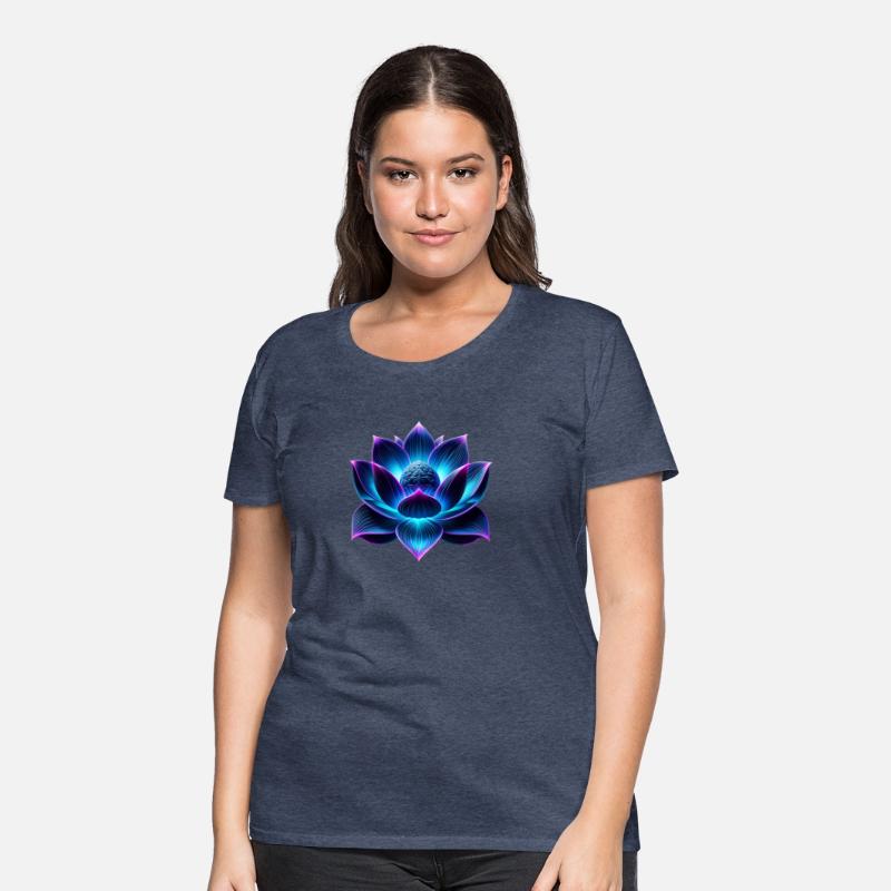 Neon Lotus Flower