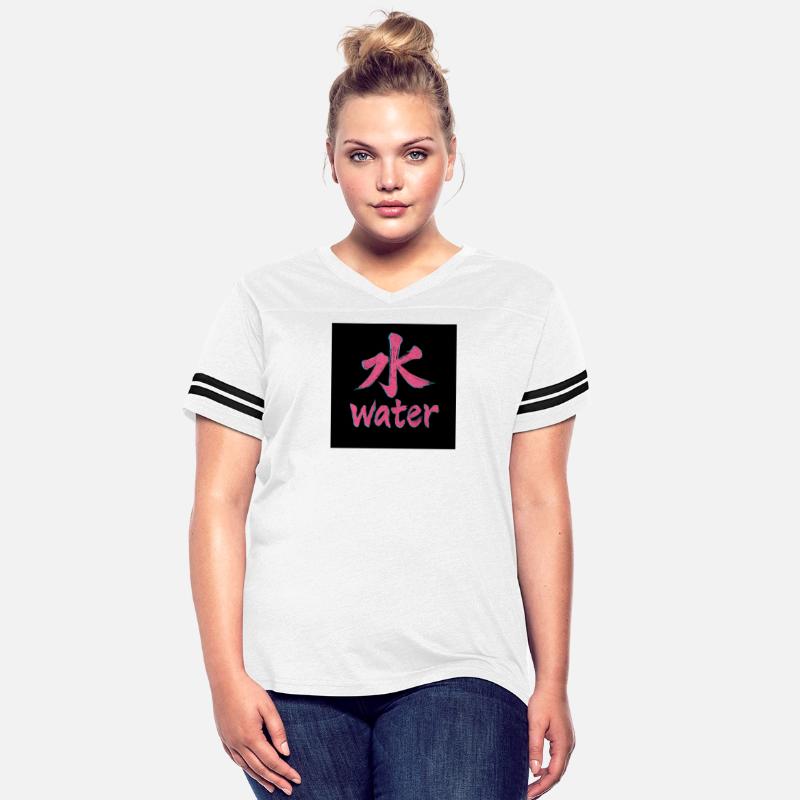 Neon Water Kanji Design