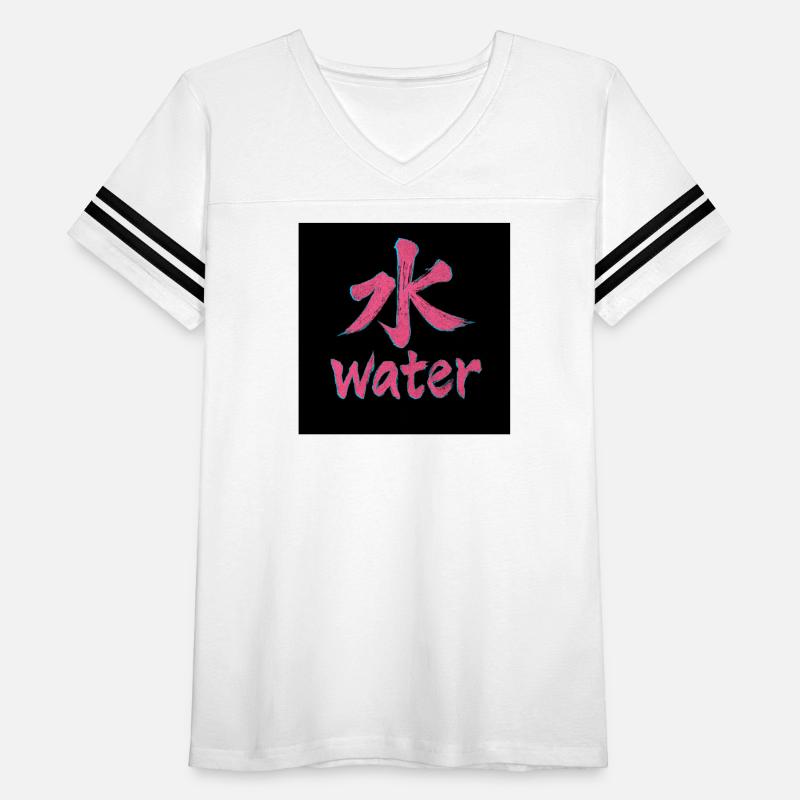Neon Water Kanji Design