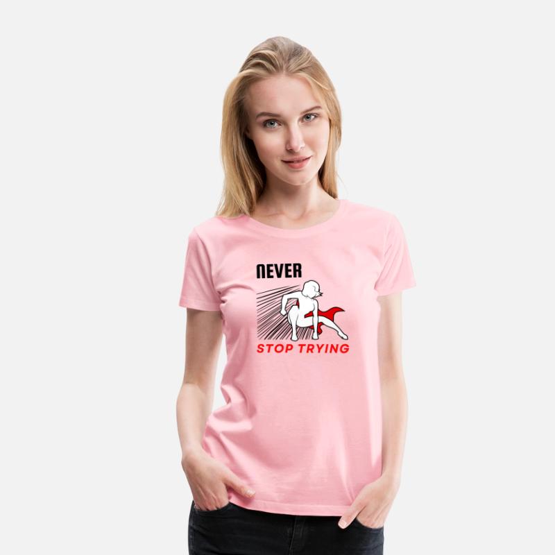 Never stop trying motivational design