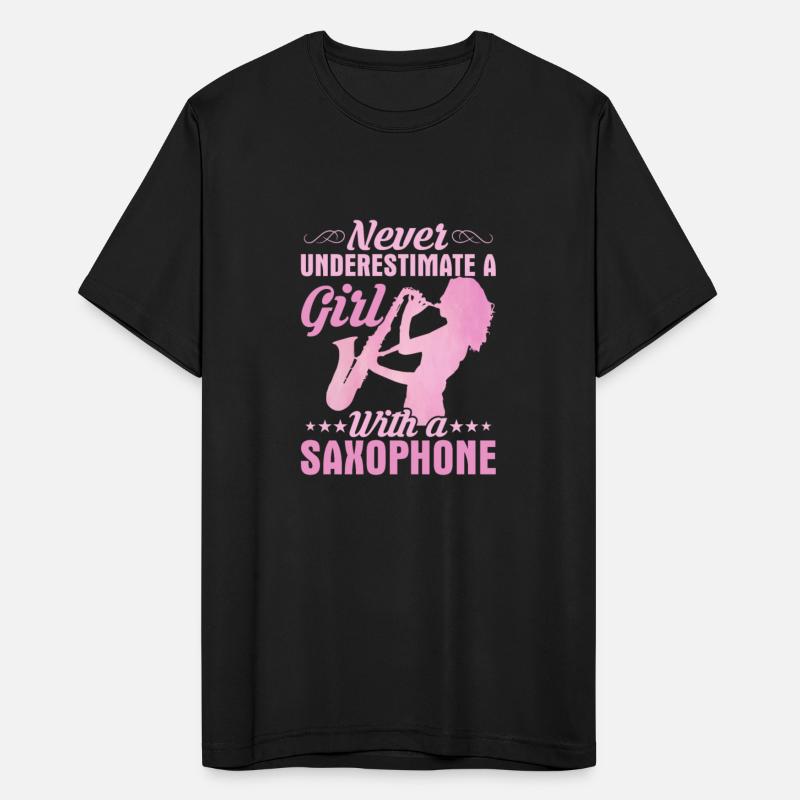 Never Underestimate A Girl With A Saxophone Saxoph
