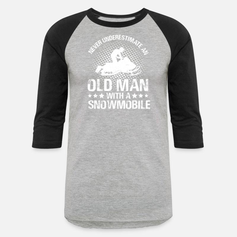 Never Underestimate an Old Man with a Snowmobile