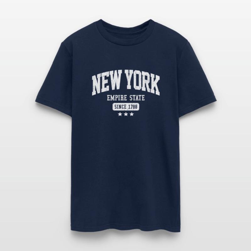New York Empire State Nyc Weathered Dark