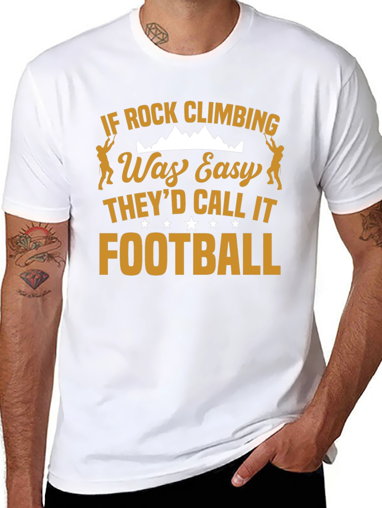 Rock Climbing Was Easy T-Shirt