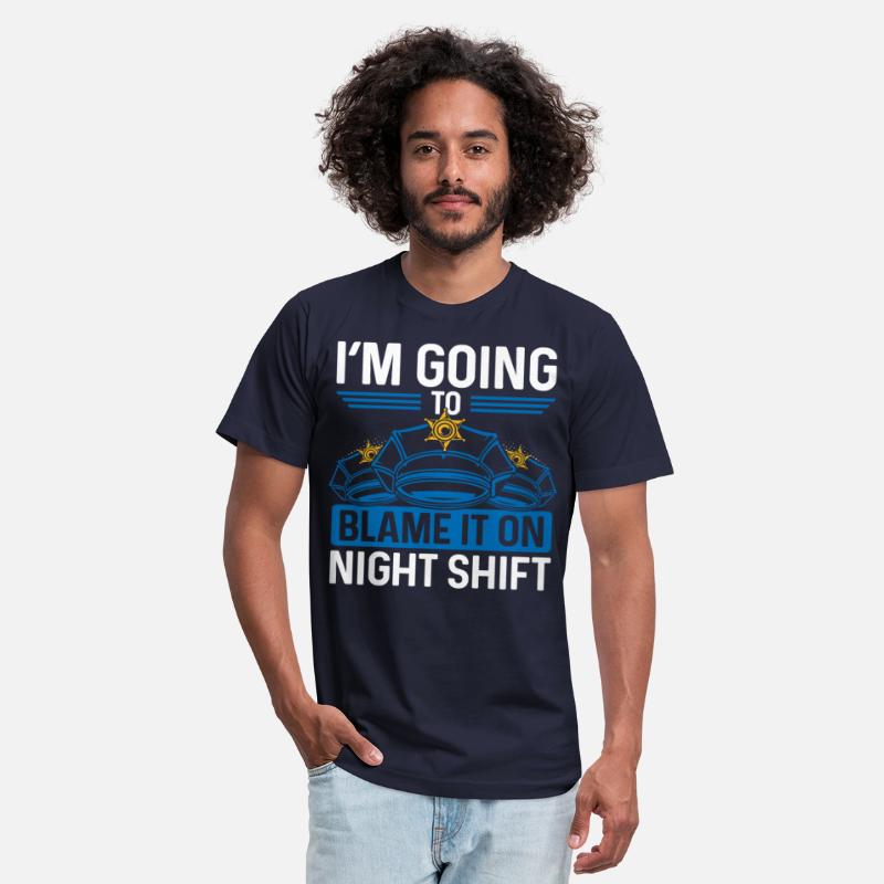 Night Shift Policeman Blame Police Officer