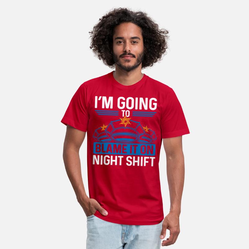Night Shift Policeman Blame Police Officer
