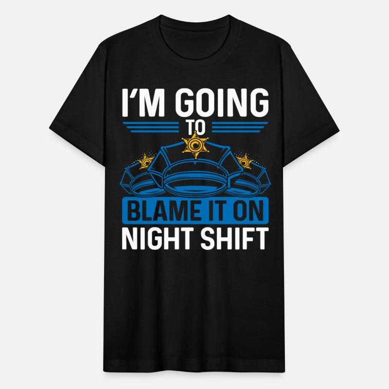 Night Shift Policeman Blame Police Officer