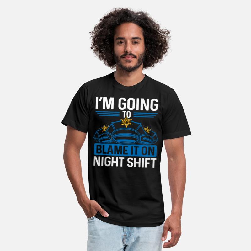 Night Shift Policeman Blame Police Officer
