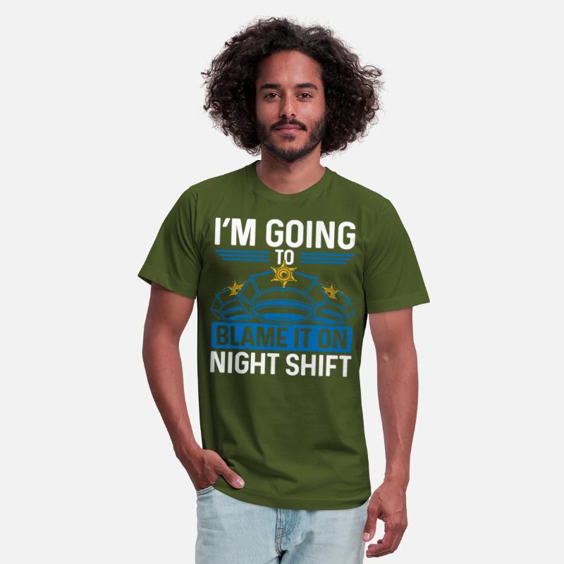 Night Shift Policeman Blame Police Officer