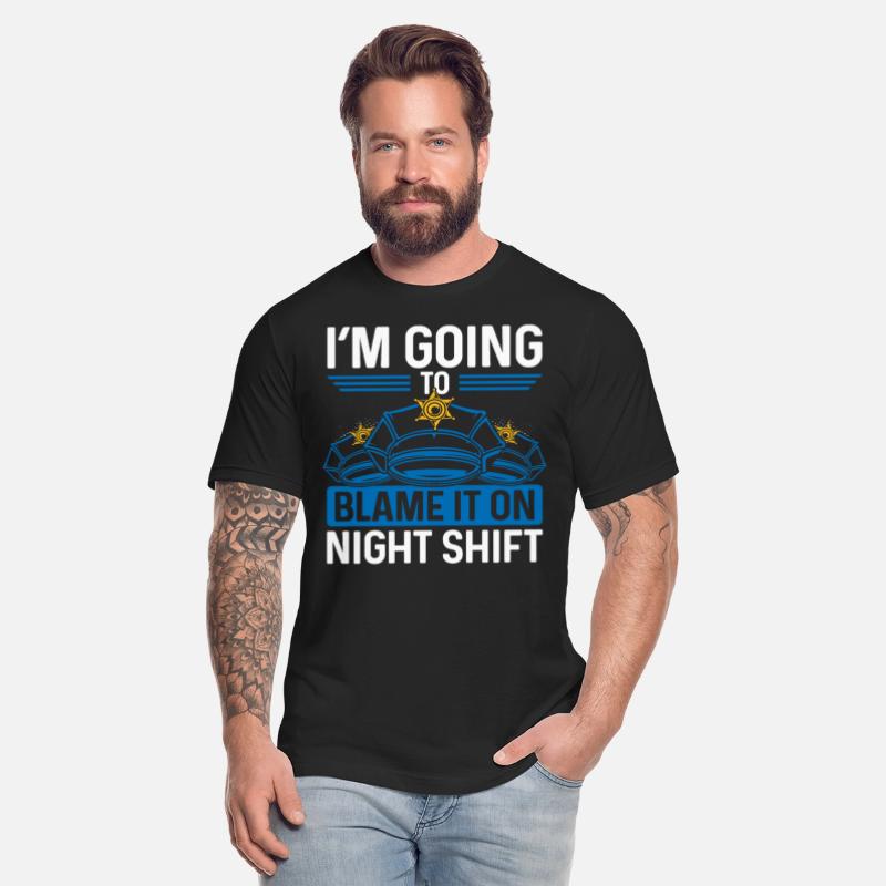 Night Shift Policeman Blame Police Officer