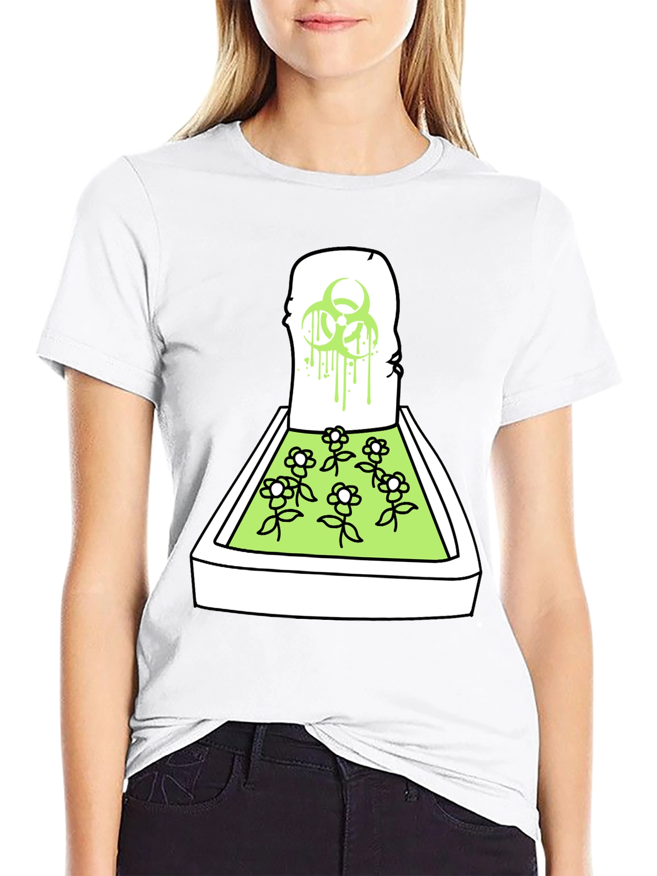 Biohazard Flower T-Shirt