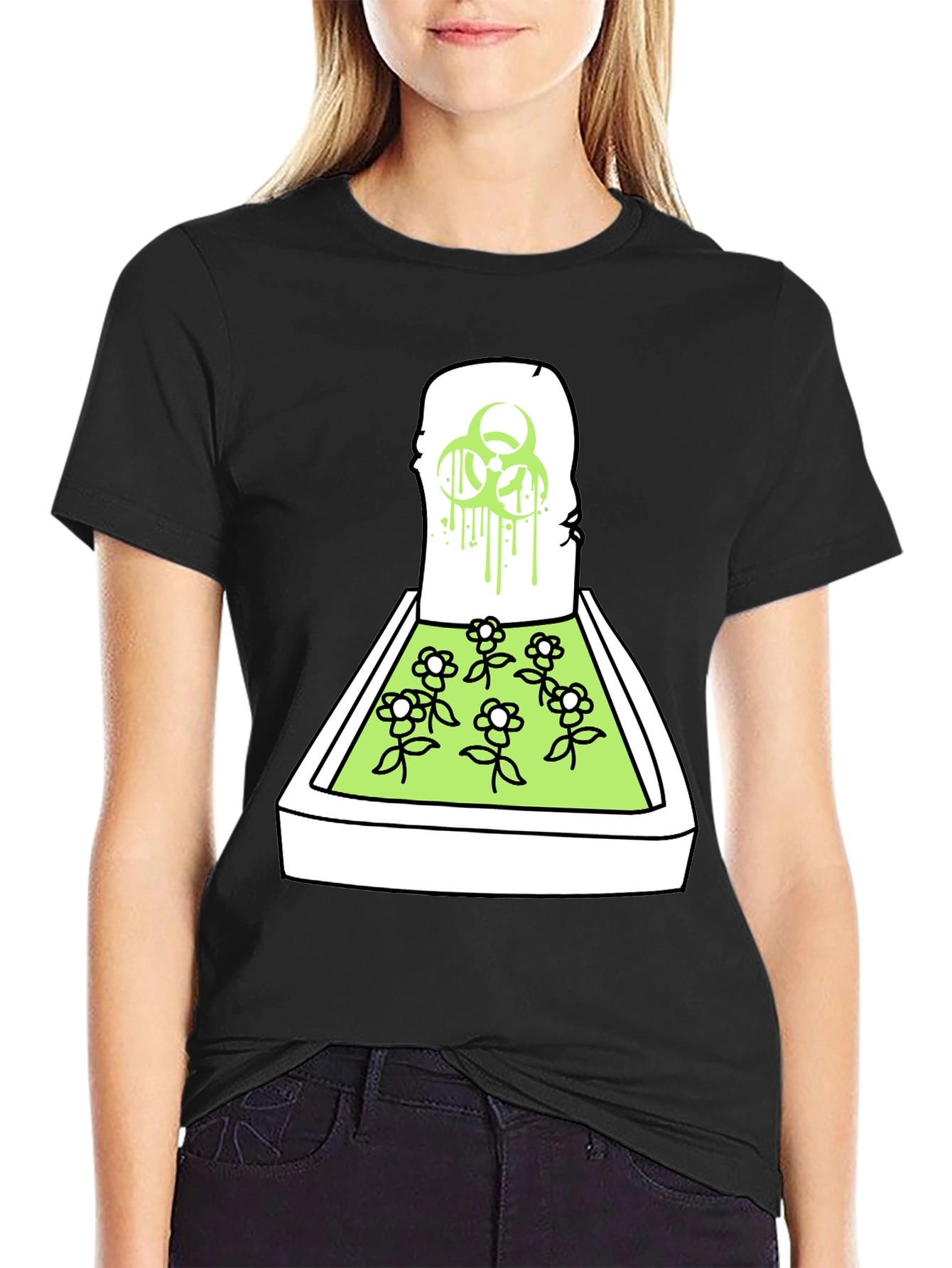 Biohazard Flower T-Shirt