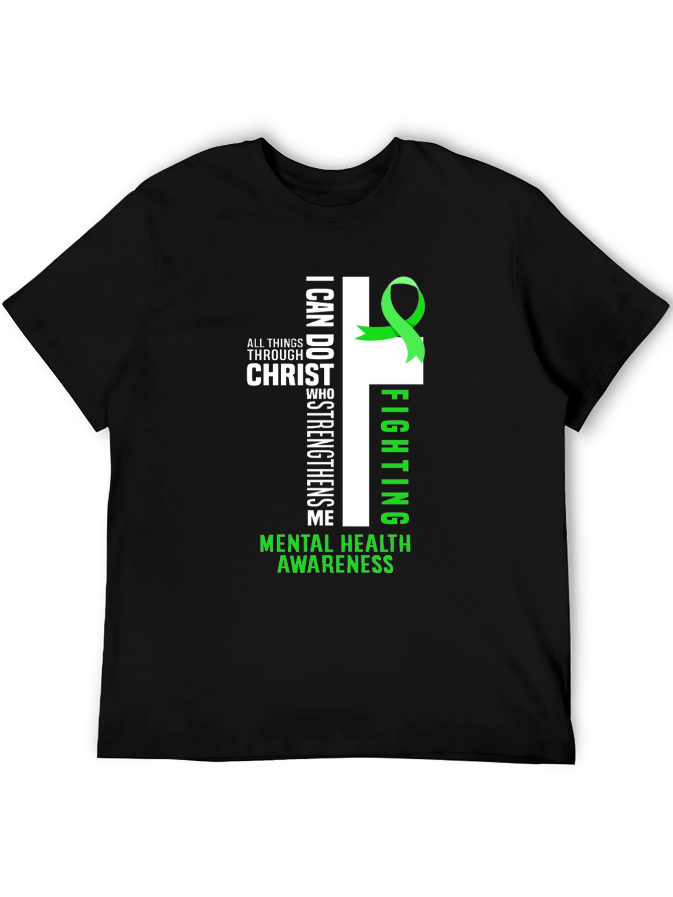 Mental Health Awareness Christian T-Shirt