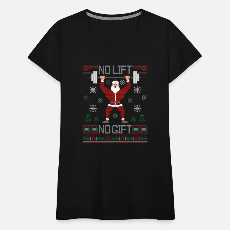 No Lift No Santa Gym Workout Ugly