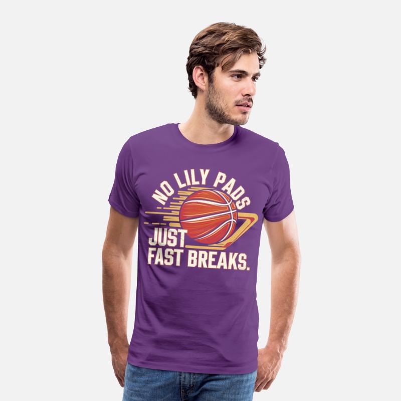 No Lily Pads Just Fast Breaks Basketball