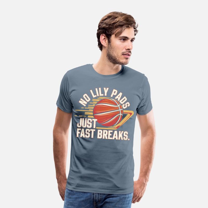 No Lily Pads Just Fast Breaks Basketball