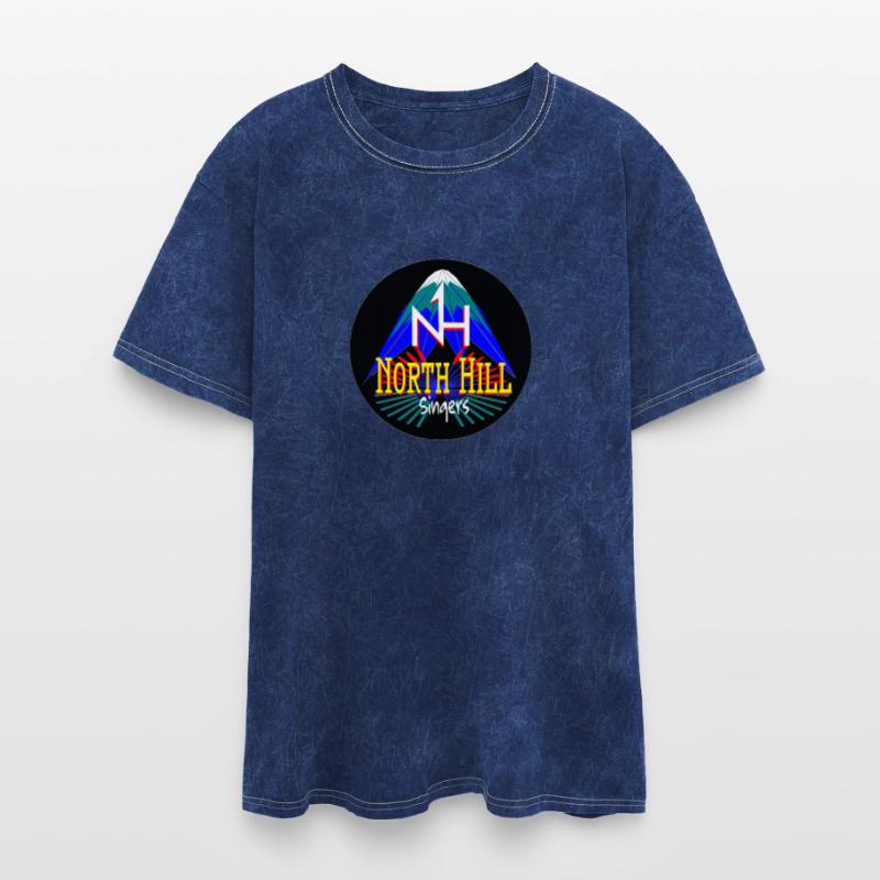 North Hill Singers Logo (Black Circle Background)