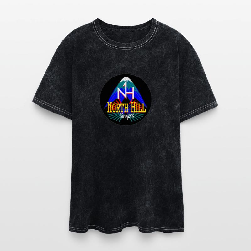 North Hill Singers Logo (Black Circle Background)