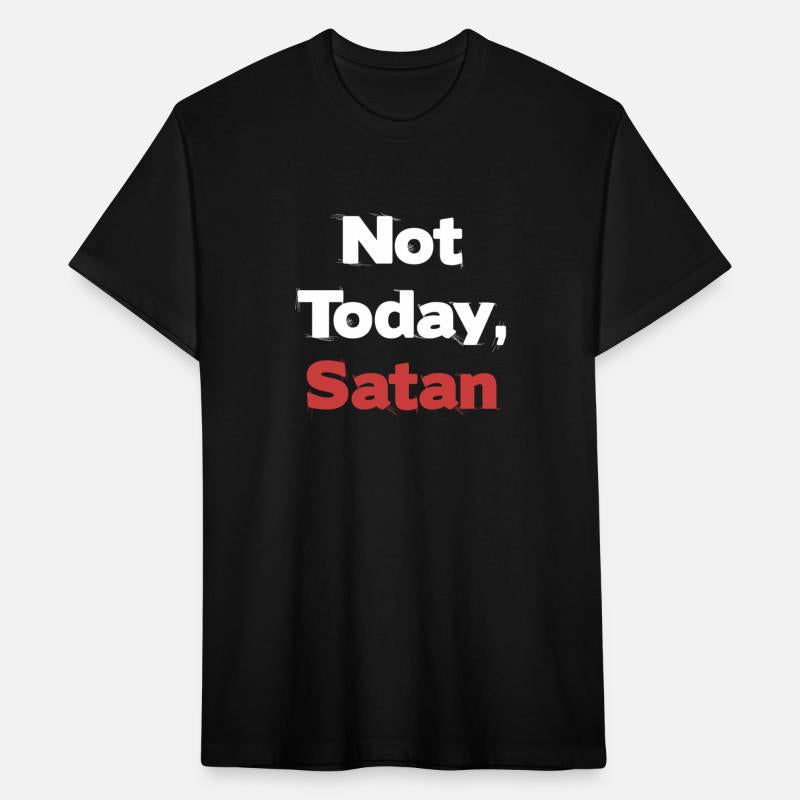 Not Today, Satan Antichrist Humor Gothic Satanic