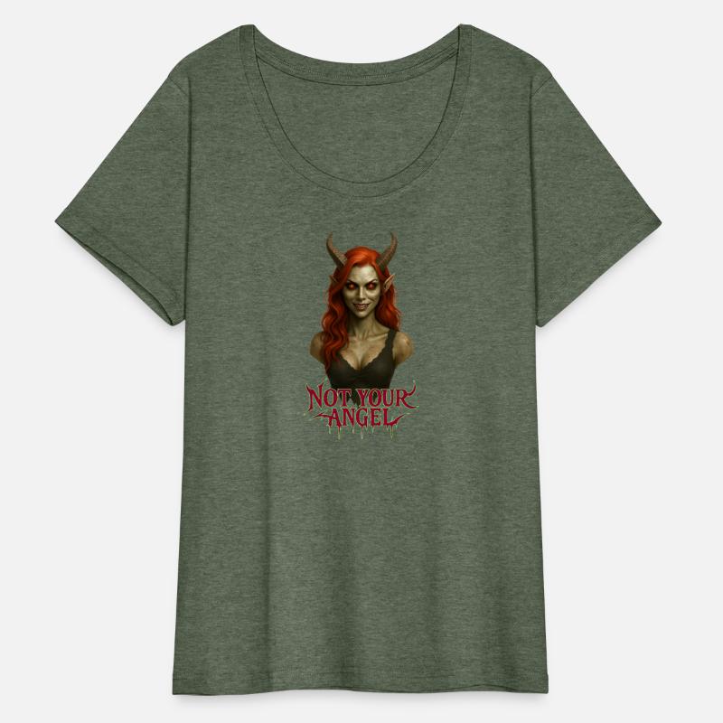 Not Your Angel Shirt | Empusa Edition | Myth Demon