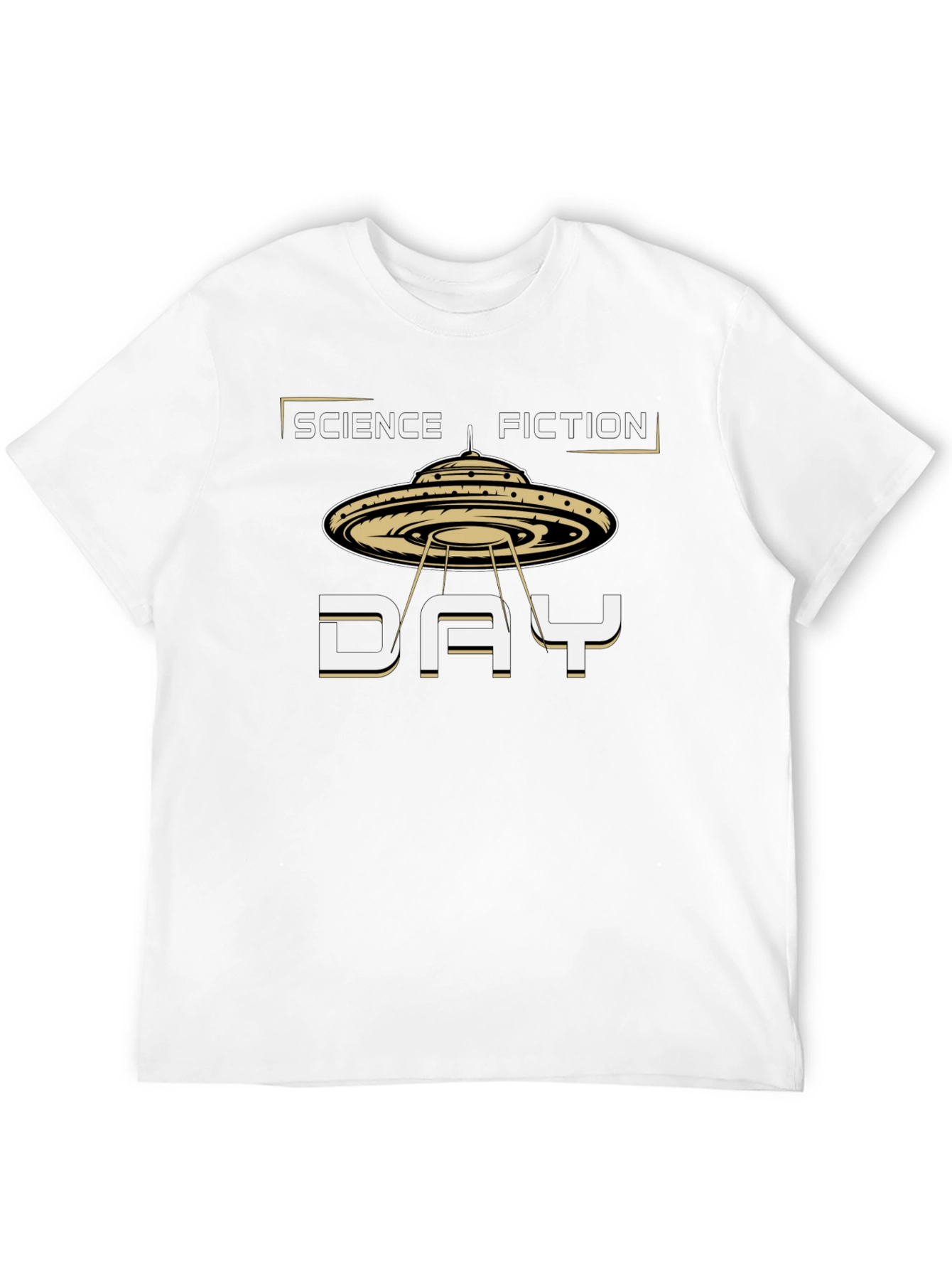 Science Fiction Day UFO Graphic T-Shirt