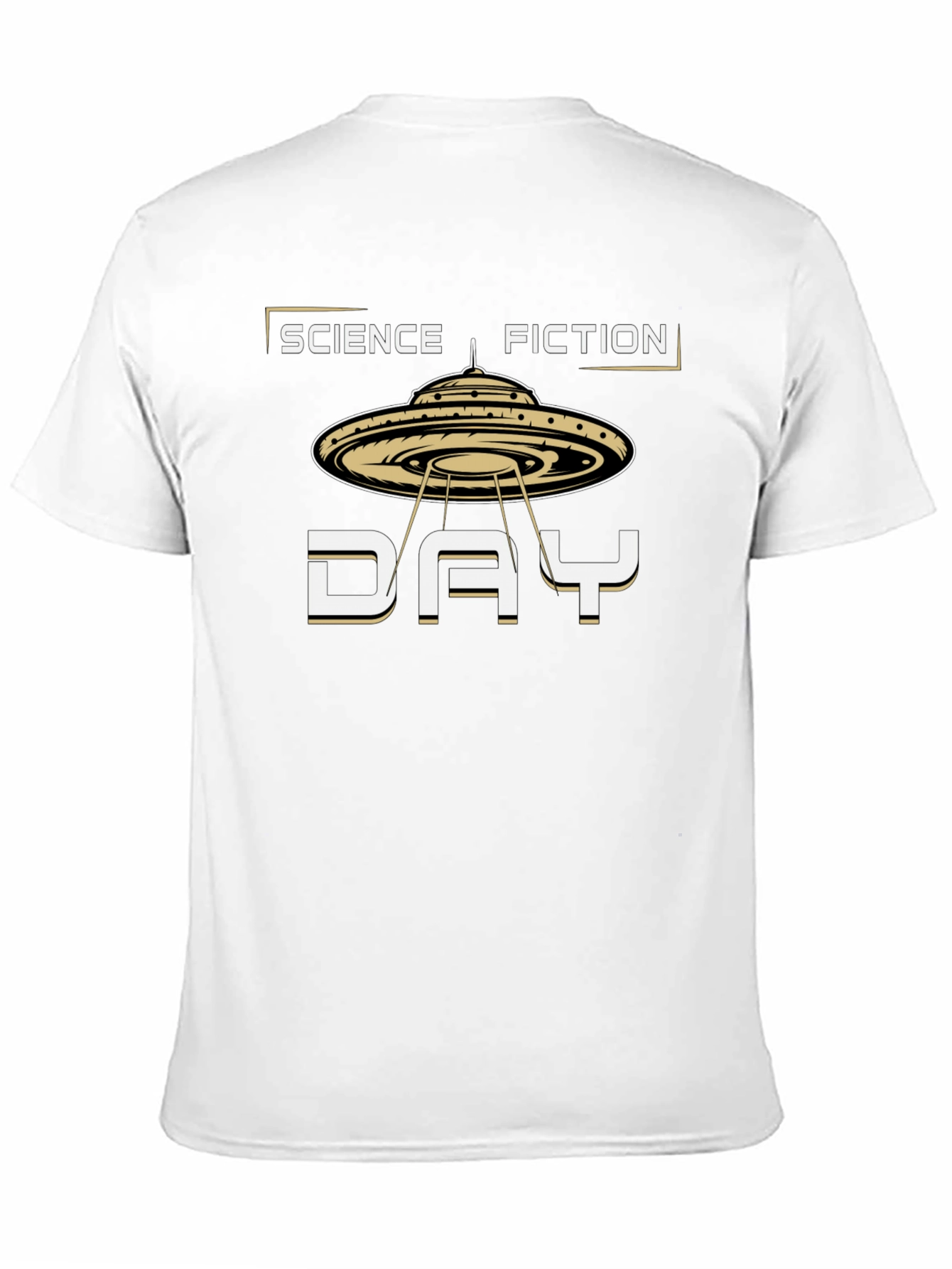 Science Fiction Day UFO Graphic T-Shirt