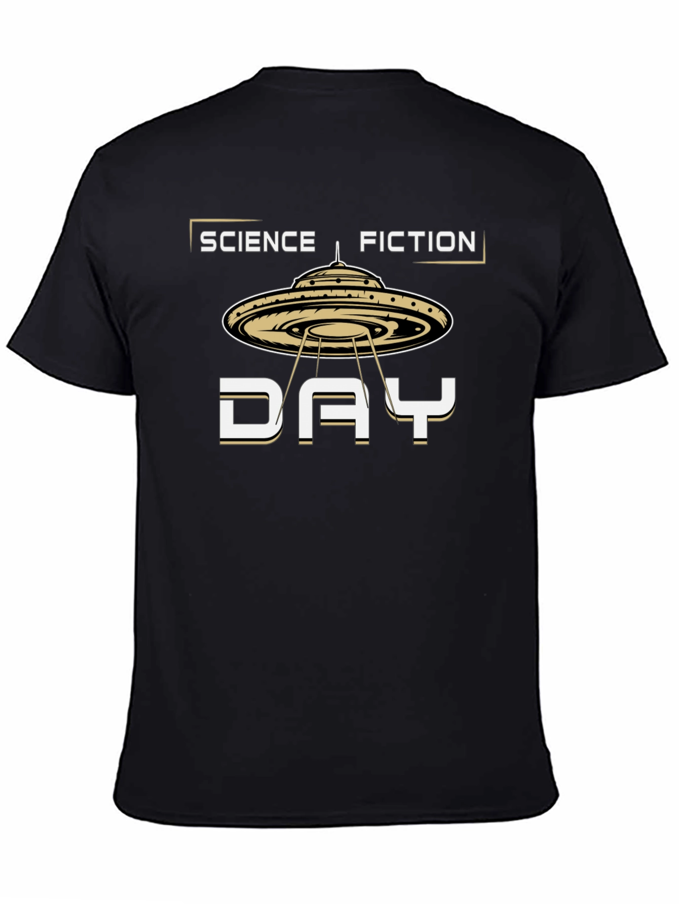 Science Fiction Day UFO Graphic T-Shirt