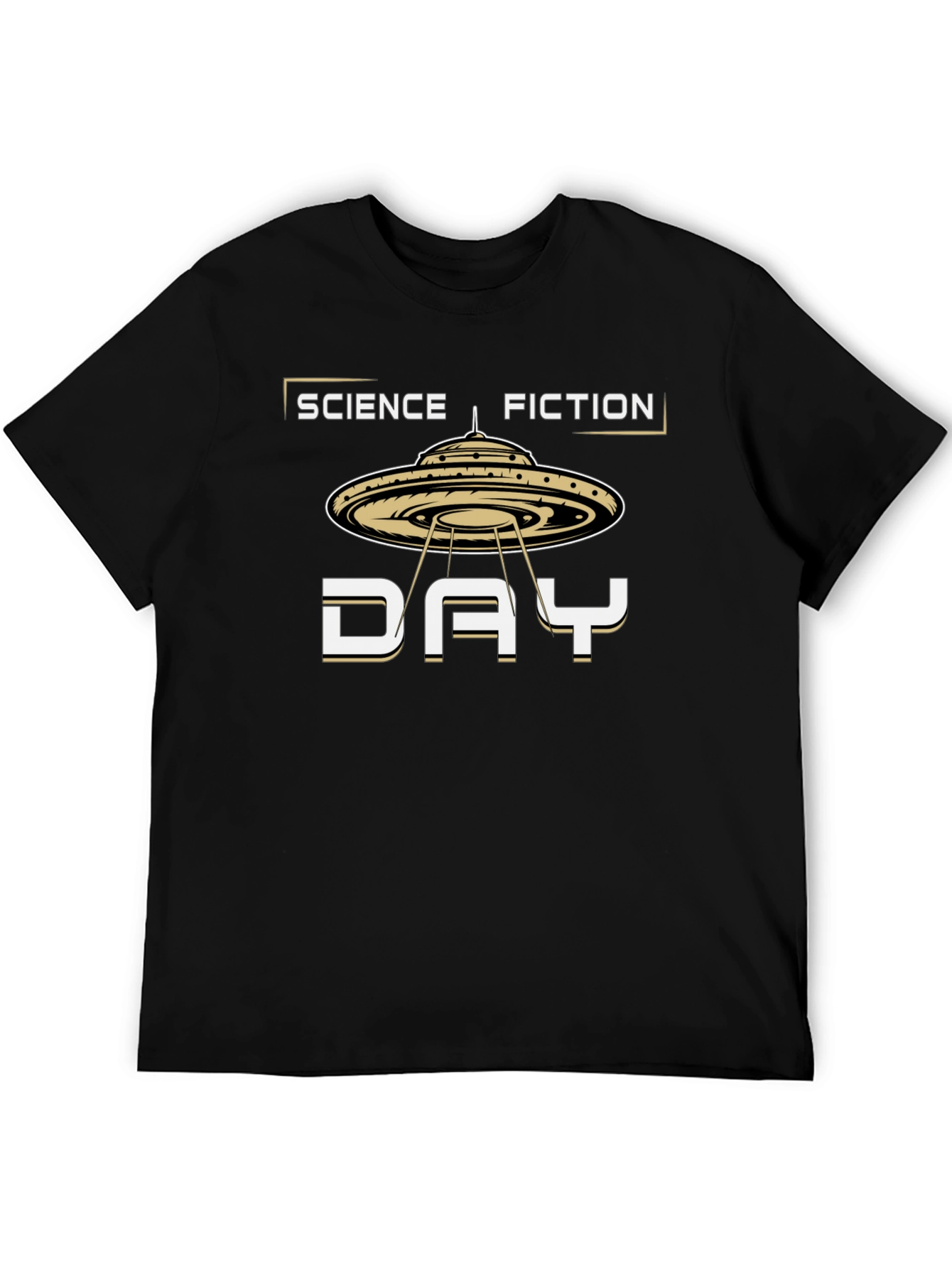 Science Fiction Day UFO Graphic T-Shirt