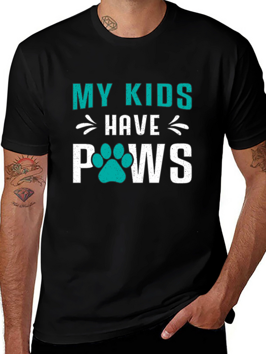 My Kids Have Paws Tee - Animal Lover T-Shirt