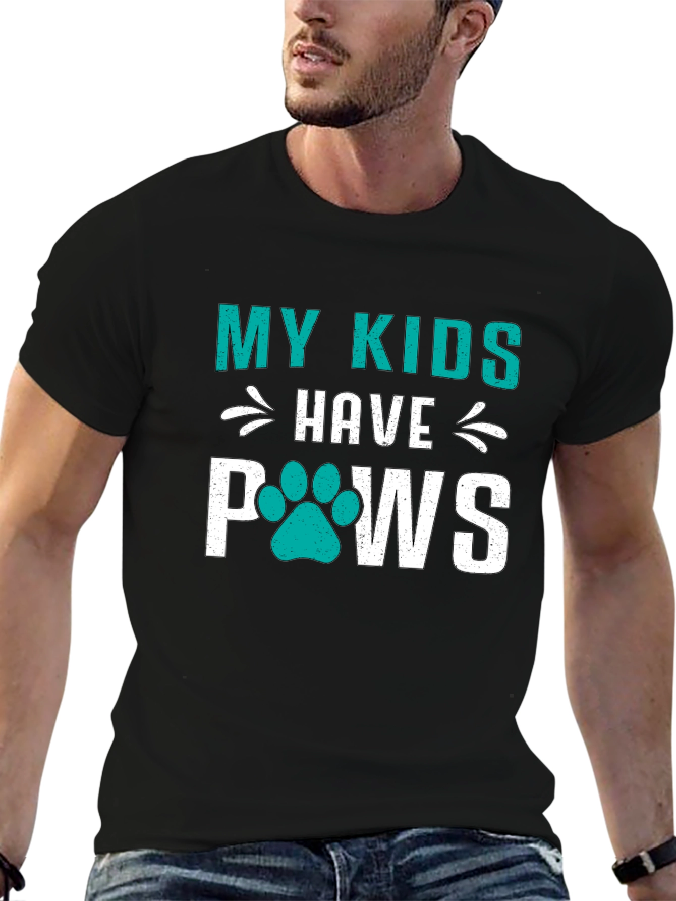 My Kids Have Paws Tee - Animal Lover T-Shirt