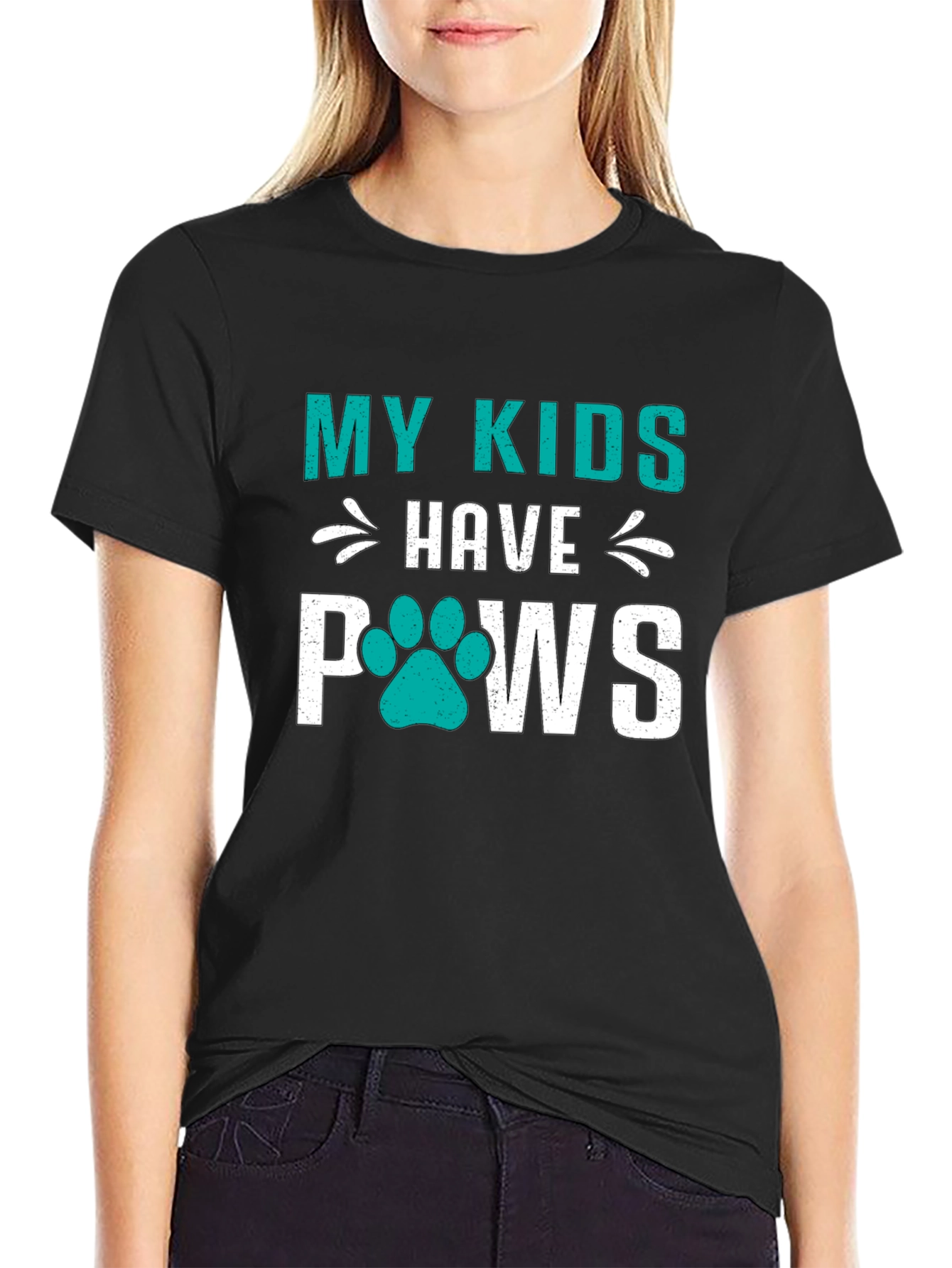 My Kids Have Paws Tee - Animal Lover T-Shirt