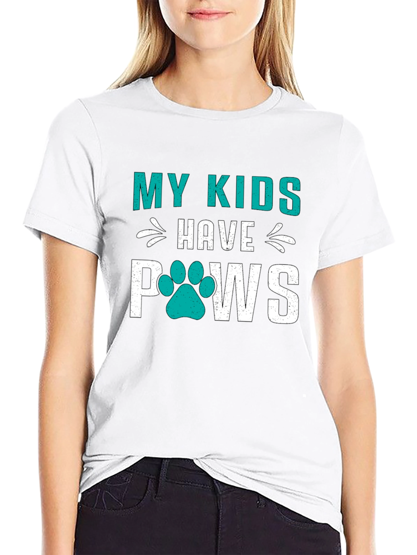 My Kids Have Paws Tee - Animal Lover T-Shirt