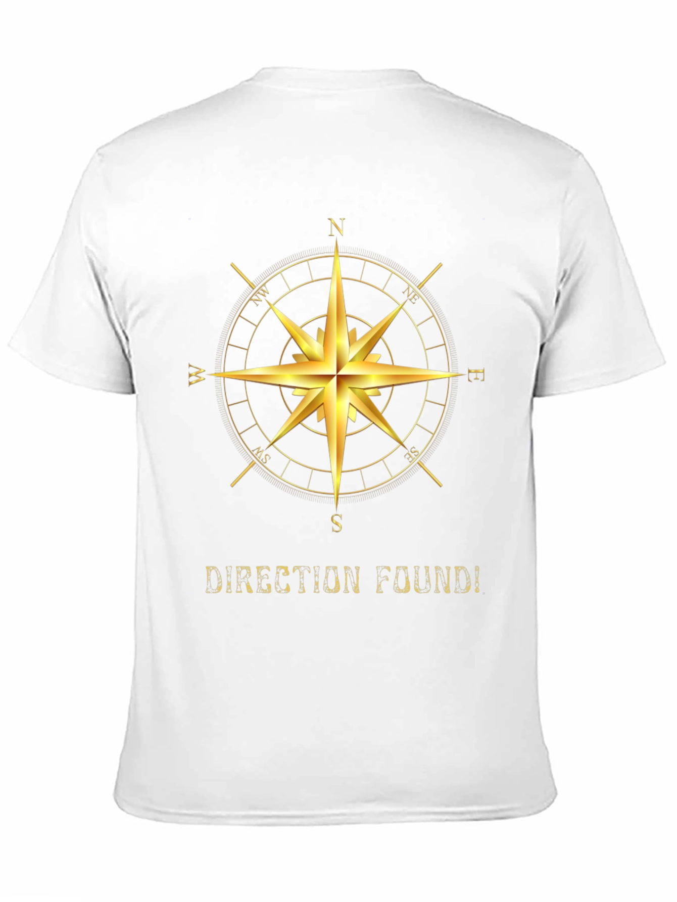 Direction Found Compass Graphic Tee