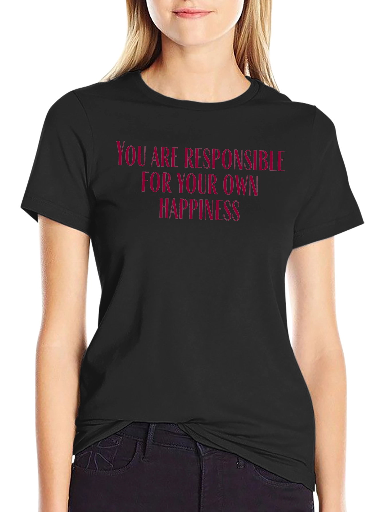 Motivational T-Shirt: Own Your Happiness