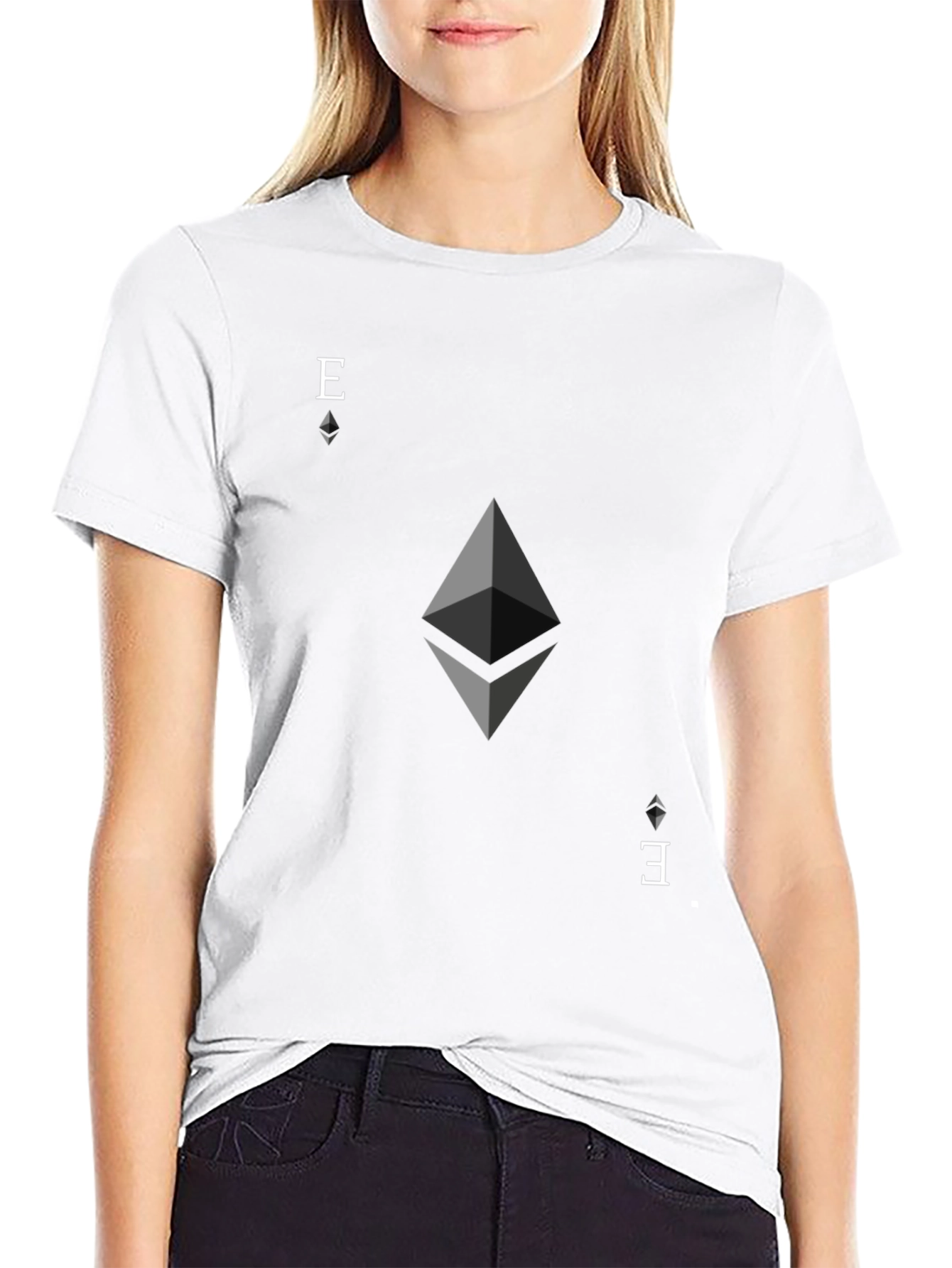 Ethereum Ace T-Shirt - Crypto Enthusiast Tee
