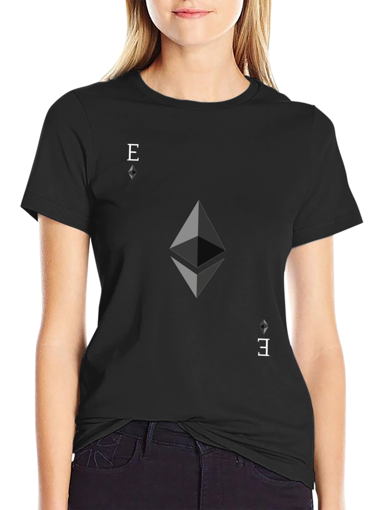 Ethereum Ace T-Shirt - Crypto Enthusiast Tee