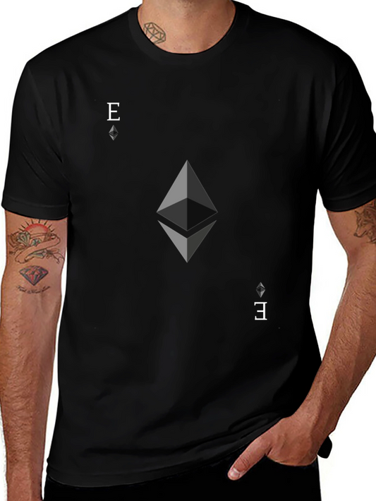 Ethereum Ace T-Shirt - Crypto Enthusiast Tee