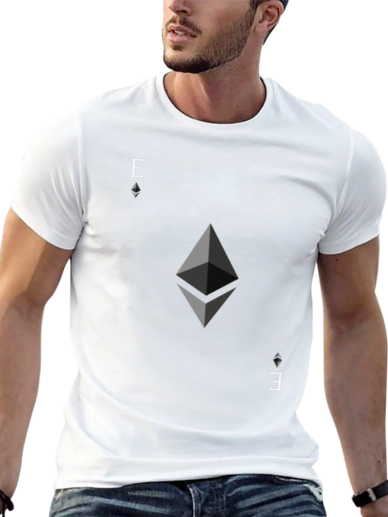 Ethereum Ace T-Shirt - Crypto Enthusiast Tee