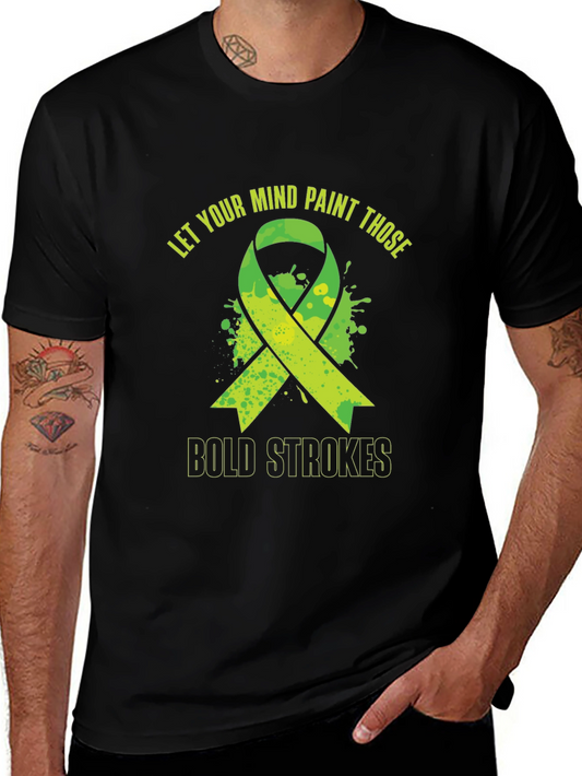 Mind Paint Bold Strokes Graphic Tee - Mental Health Awareness