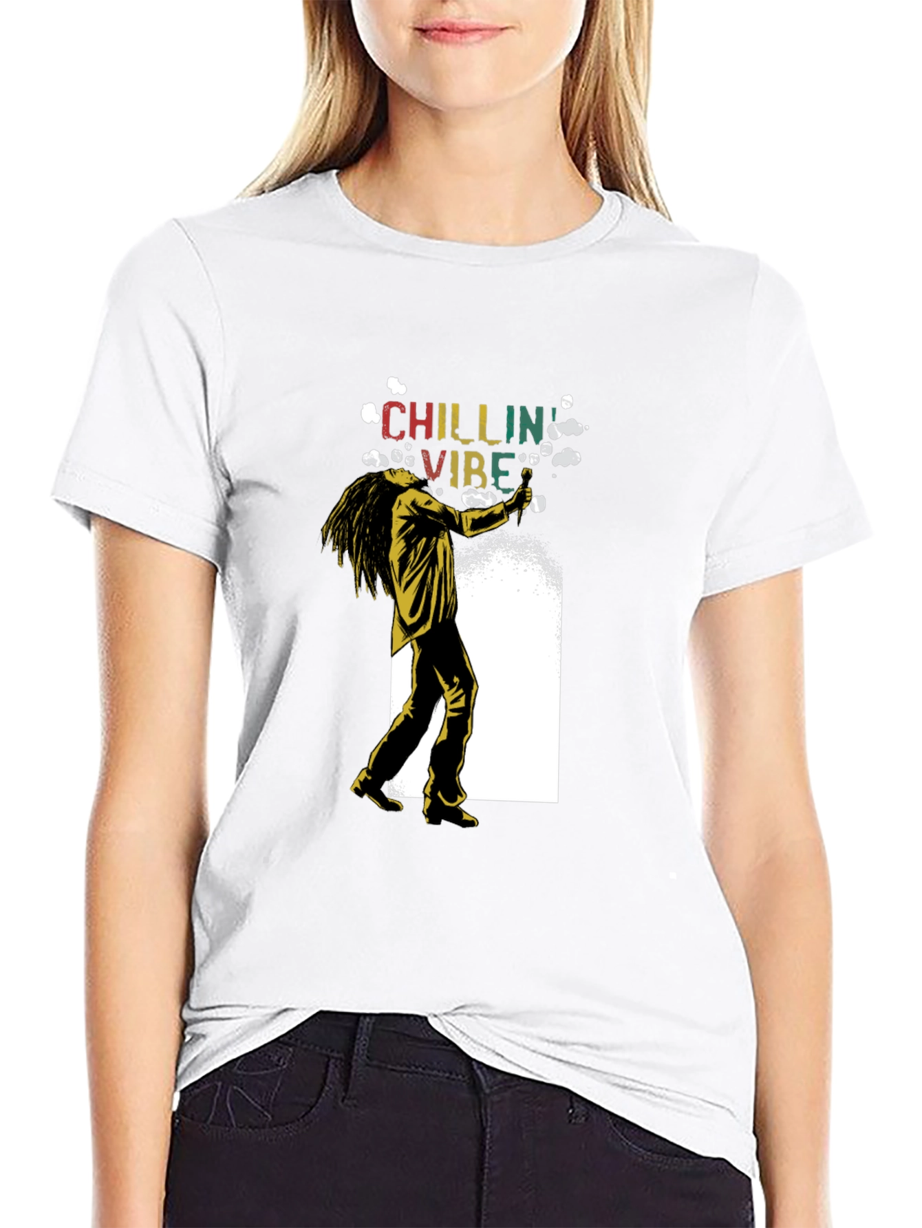Chillin Vibe Graphic T-Shirt - Relaxed Style