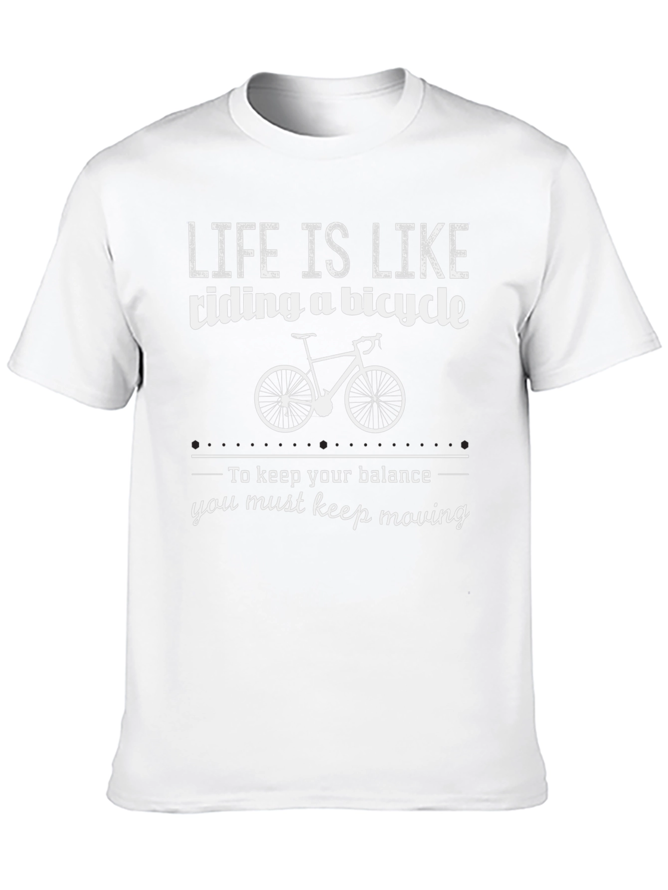 Life is Like Riding a Bicycle T-Shirt