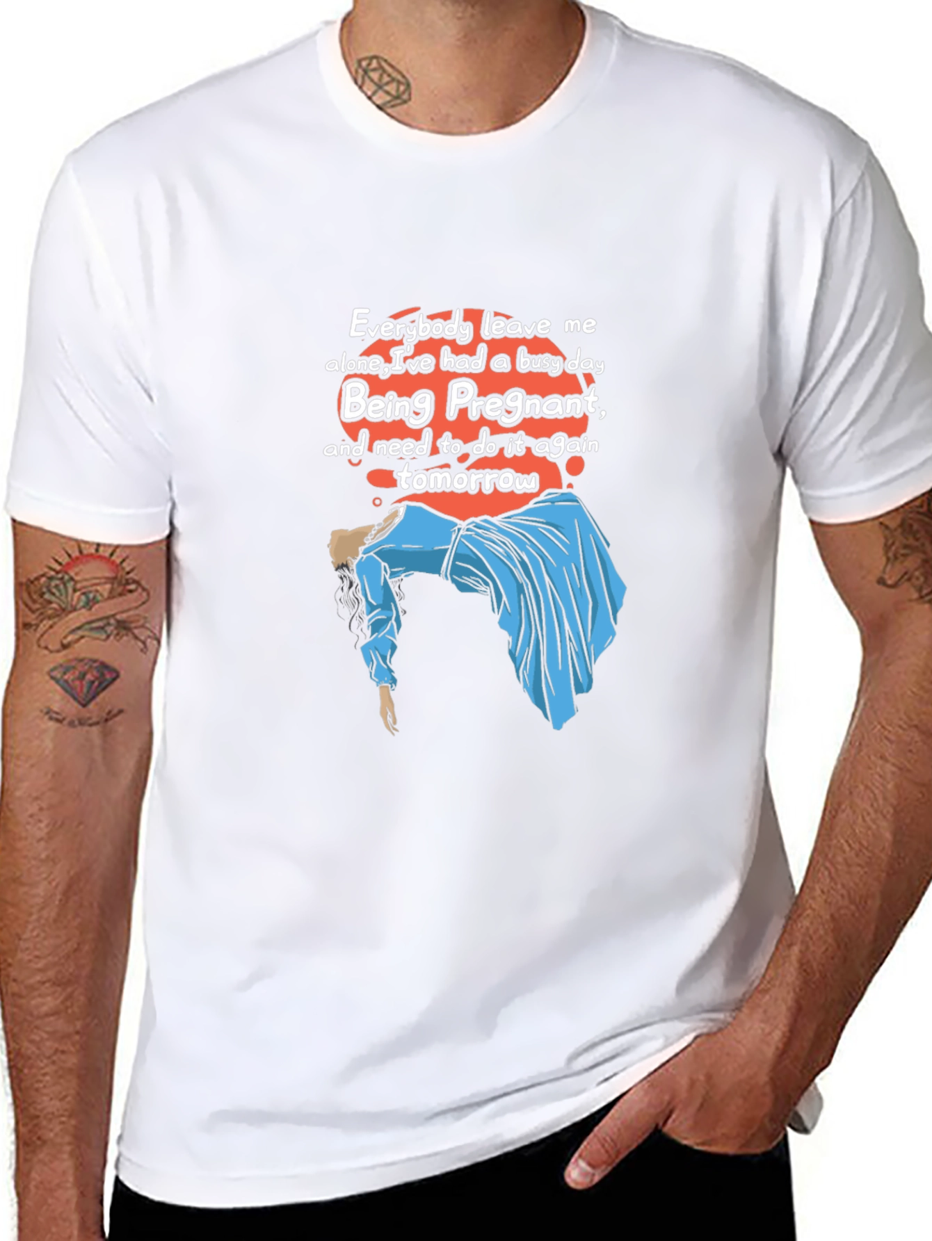 Pregnancy Humor Graphic Tee - Unisex