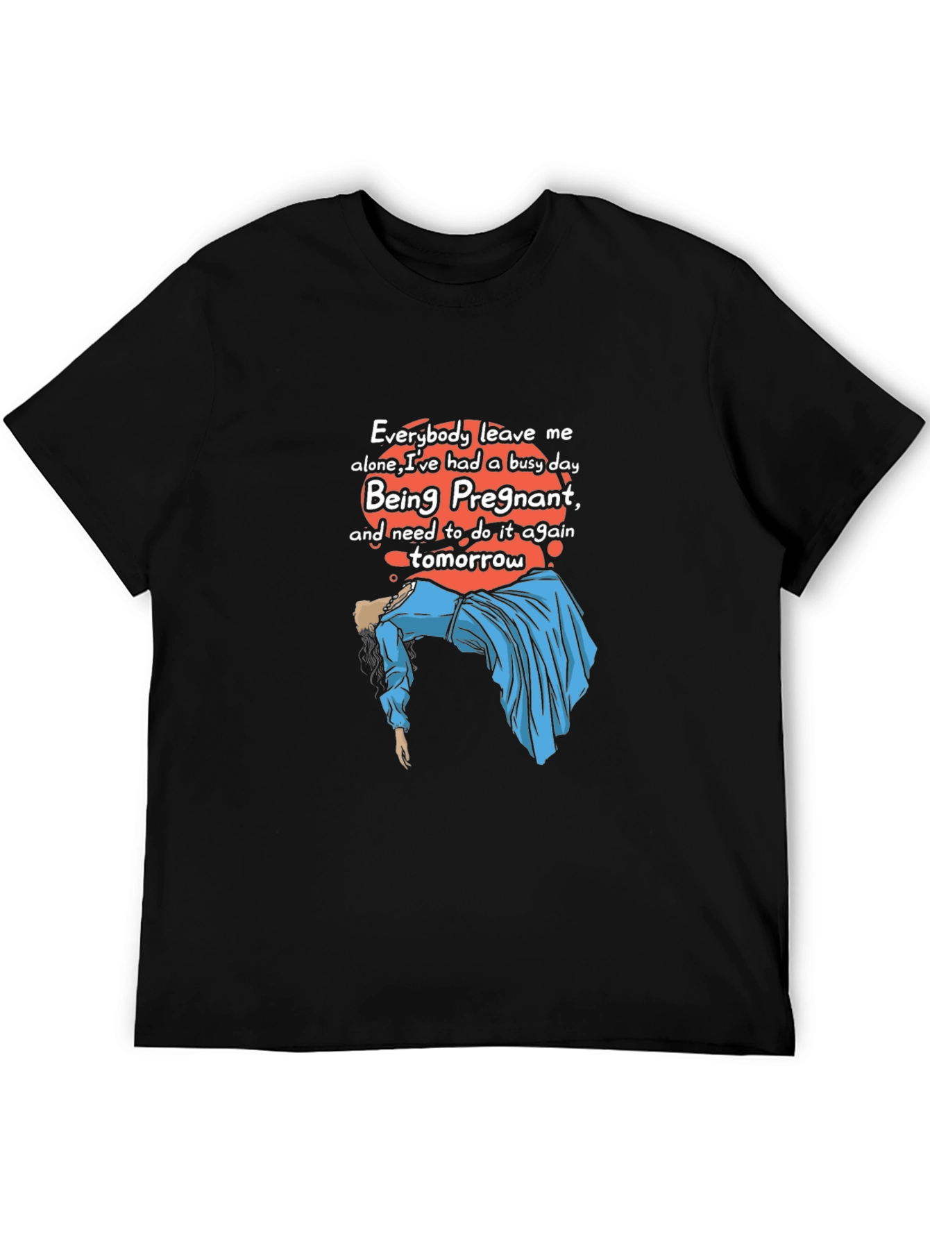 Pregnancy Humor Graphic Tee - Unisex