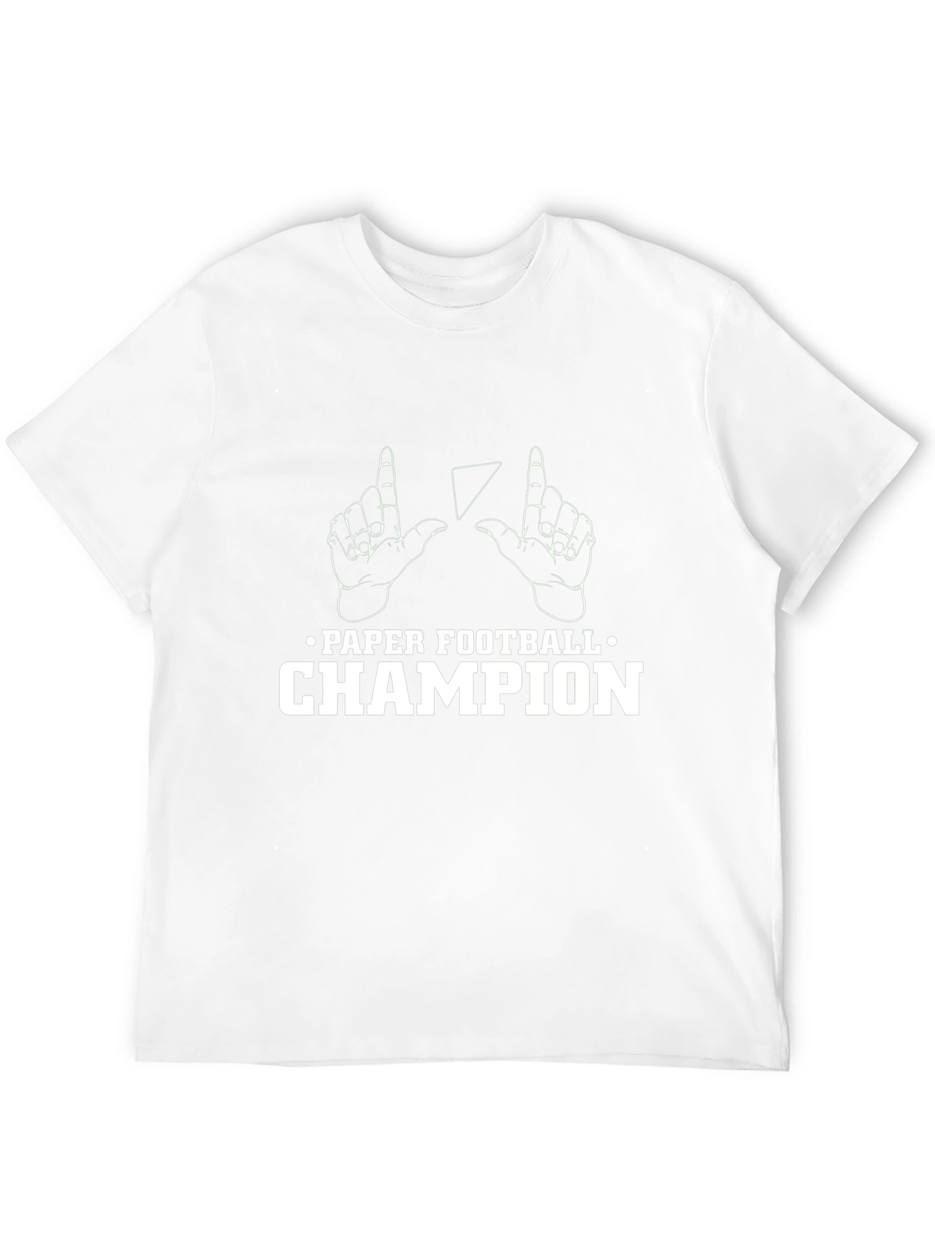 Paper Football Champion Graphic T-Shirt