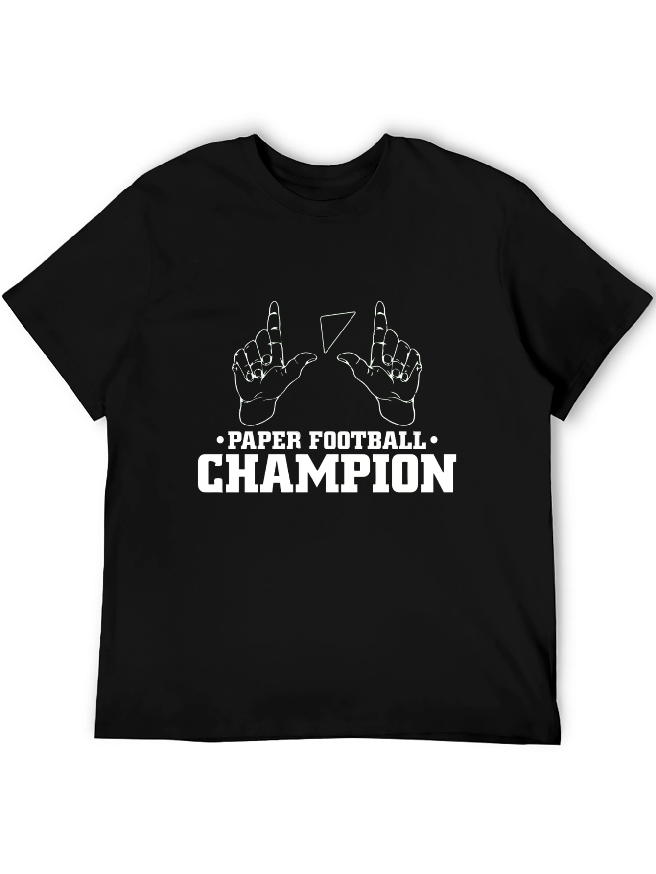 Paper Football Champion Graphic T-Shirt