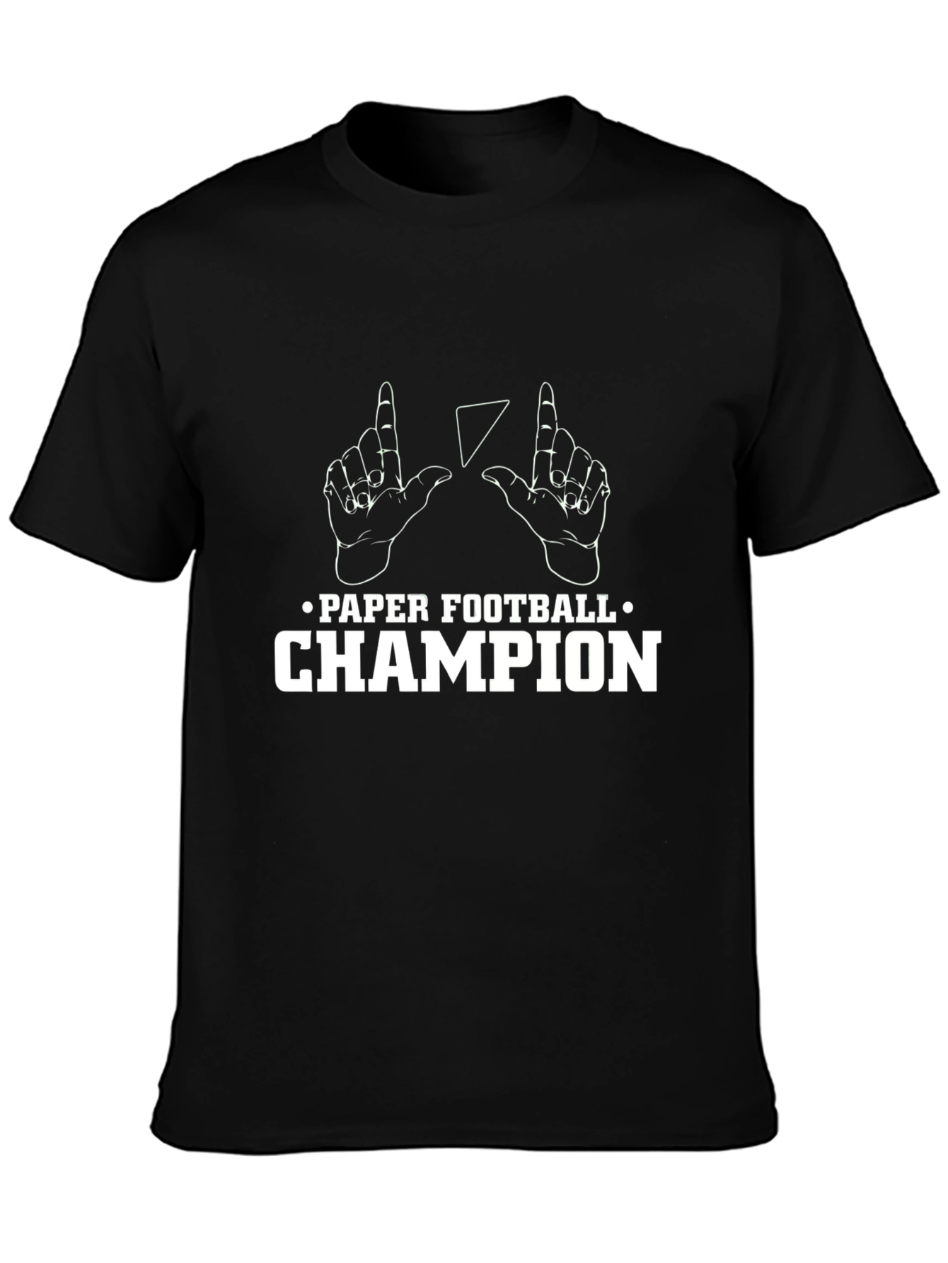 Paper Football Champion Graphic T-Shirt