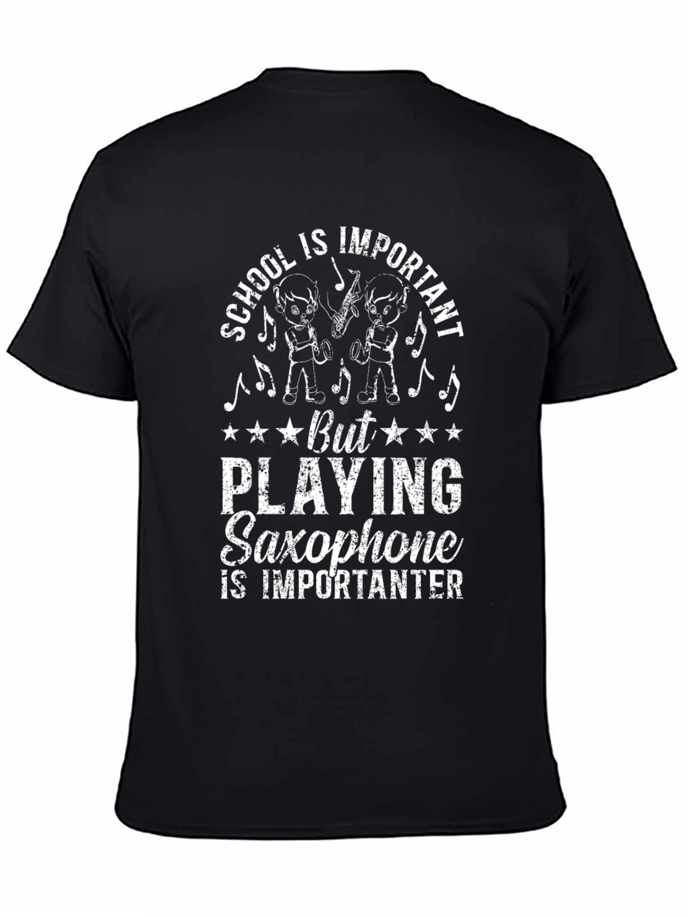 Saxophone Player Graphic Tee