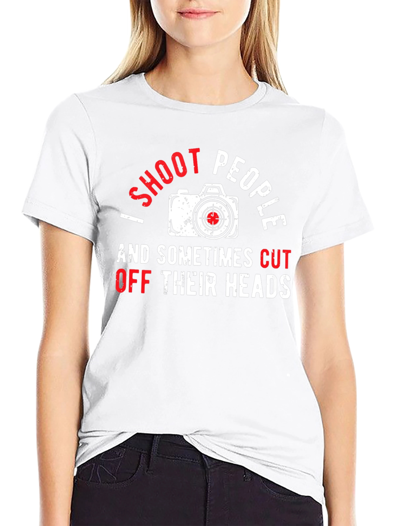 I Shoot People Funny Photography T-Shirt