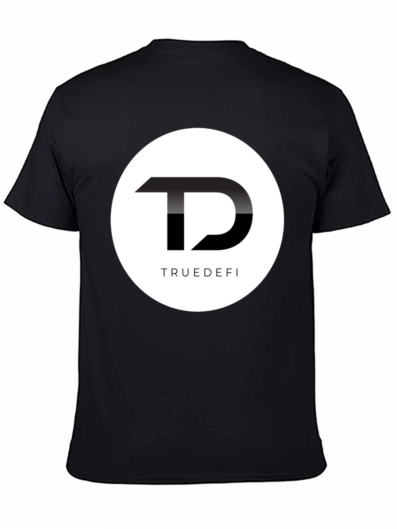 TrueDeFi Black Graphic T-Shirt